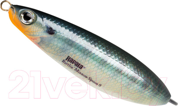 Изображение товара Блесна Rapala Rattlin Minnow Spoon / RMSR08-BG