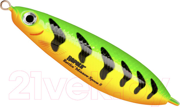 Блесна Rapala Rattlin Minnow Spoon / RMSR08-FT — фото 3