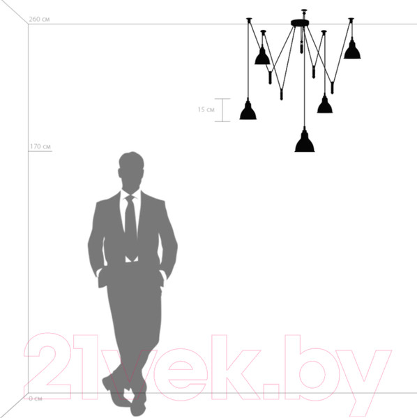 Изображение товара Люстра Lightstar Acrobata 761056