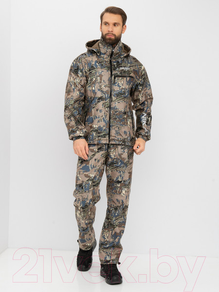Изображение товара Костюм для охоты и рыбалки Huntsman Никс Люкс Alova windblock Лабиринт (60-62/188)