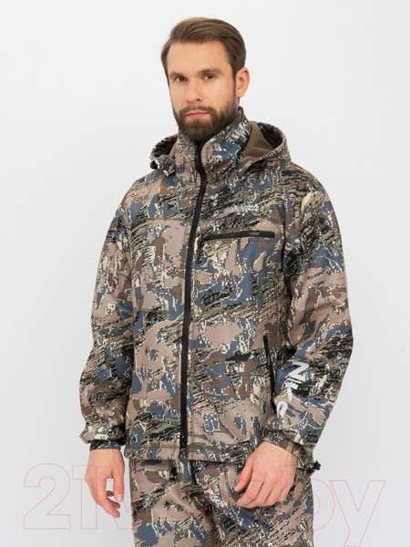 Изображение товара Костюм для охоты и рыбалки Huntsman Никс Люкс Alova windblock Лабиринт (60-62/188)