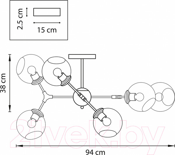 Изображение товара Люстра Lightstar Beta 785066