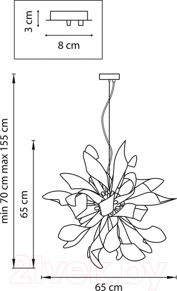 Изображение товара Люстра Lightstar Turbio 754269