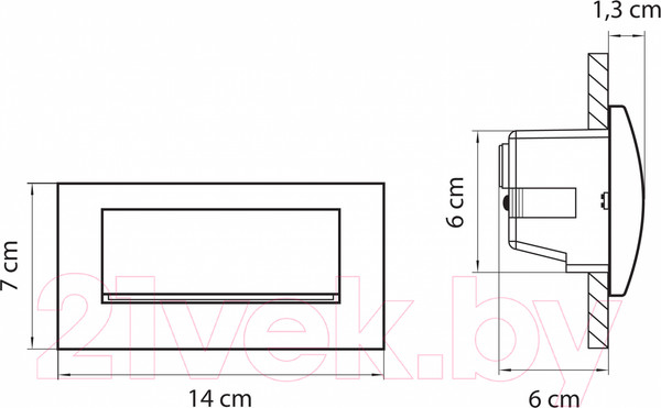 Изображение товара Бра уличное Lightstar Estra 383574