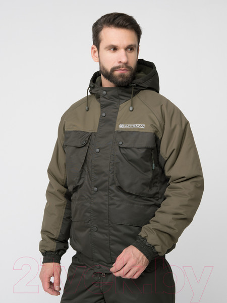 Изображение товара Костюм для охоты и рыбалки Huntsman Таймень Breathable Хаки (р-р 52-54/182)