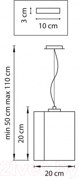 Изображение товара Потолочный светильник Lightstar Nubi Legno 802115