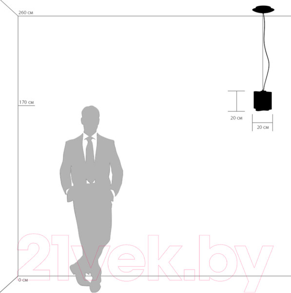 Изображение товара Потолочный светильник Lightstar Nubi Legno 802115