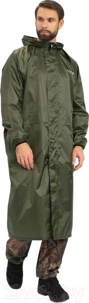 Изображение товара Плащ для охоты и рыбалки Huntsman Зеленый Таффета 56-58/182