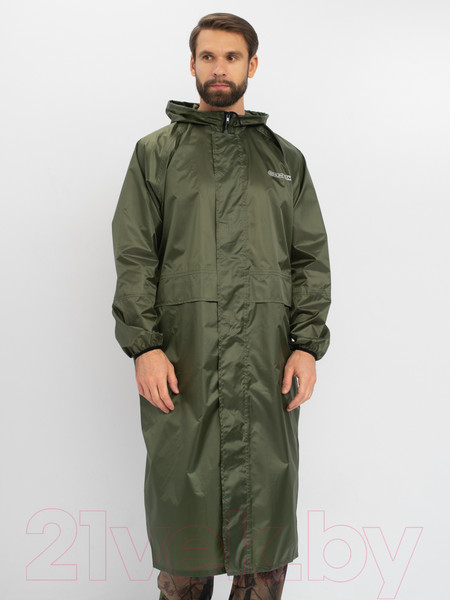 Изображение товара Плащ для охоты и рыбалки Huntsman Зеленый Таффета 56-58/182