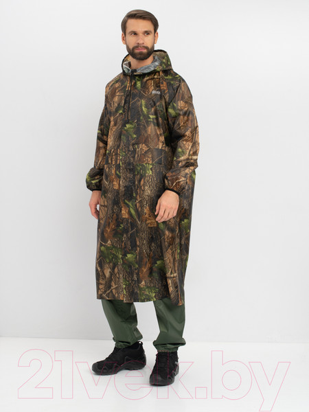 Изображение товара Плащ для охоты и рыбалки Huntsman Лес Таффета 44-46/170