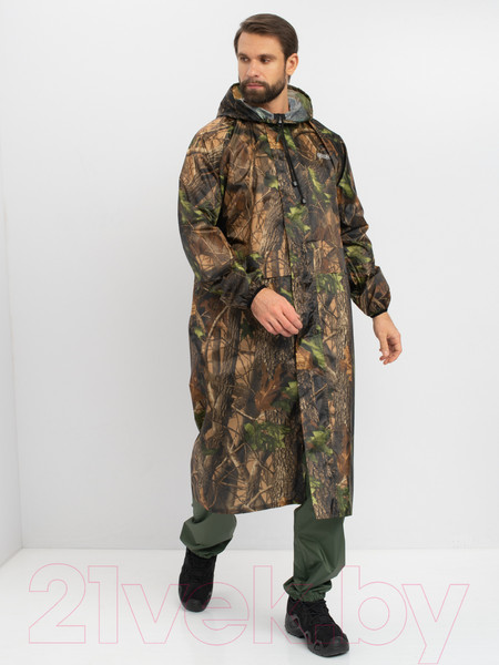 Изображение товара Плащ для охоты и рыбалки Huntsman Лес Таффета 48-50/176