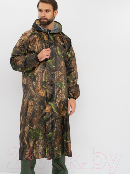Изображение товара Плащ для охоты и рыбалки Huntsman Лес Таффета 48-50/176