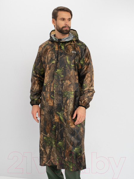 Изображение товара Плащ для охоты и рыбалки Huntsman Лес Таффета 48-50/176