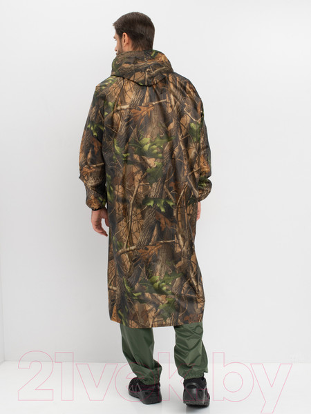 Изображение товара Плащ для охоты и рыбалки Huntsman Лес Таффета 52-54/182