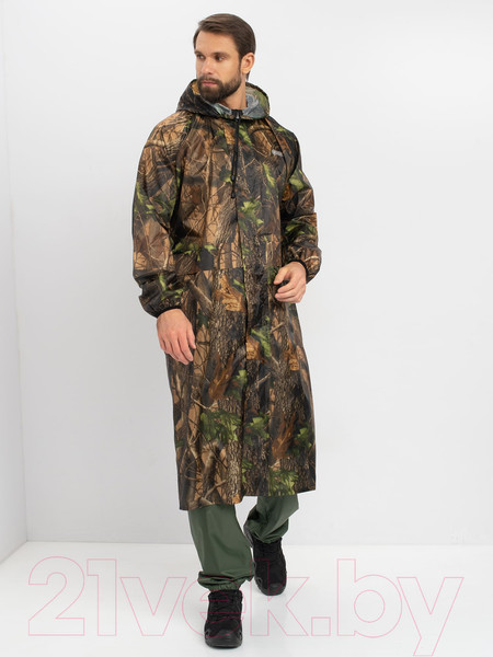 Изображение товара Плащ для охоты и рыбалки Huntsman Лес Таффета (56-58/182)