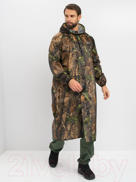 Изображение товара Плащ для охоты и рыбалки Huntsman Лес Таффета (56-58/182)