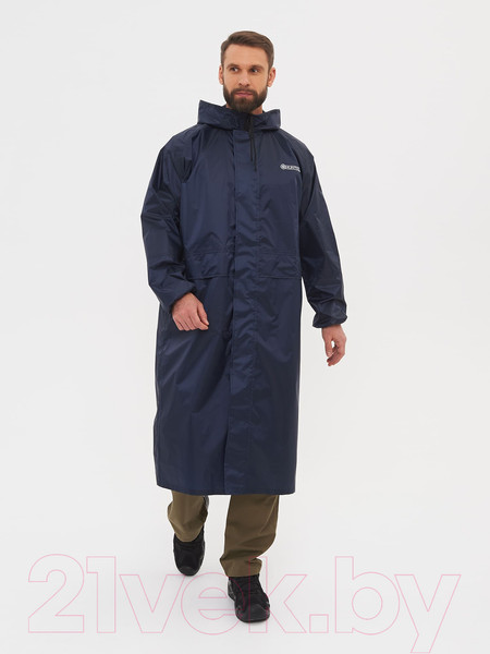 Изображение товара Плащ для охоты и рыбалки Huntsman Таффета Темно-синий (44-46/170)