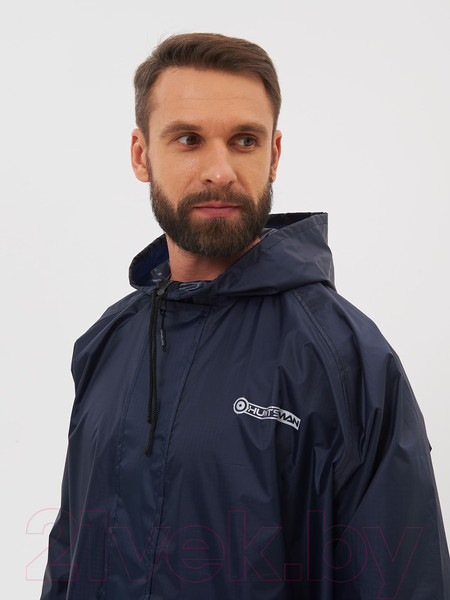 Изображение товара Плащ для охоты и рыбалки Huntsman Таффета Темно-синий (44-46/170)