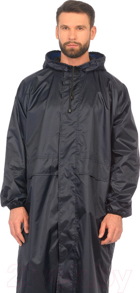 Изображение товара Плащ для охоты и рыбалки Huntsman Таффета Темно-синий (52-54/182)