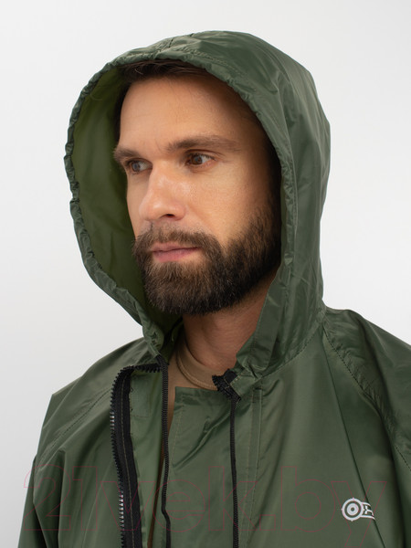 Изображение товара Плащ для охоты и рыбалки Huntsman Зеленый Таффета PVC 44-46 / 170