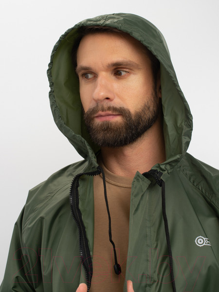 Изображение товара Плащ для охоты и рыбалки Huntsman Зеленый Таффета PVC 44-46 / 170