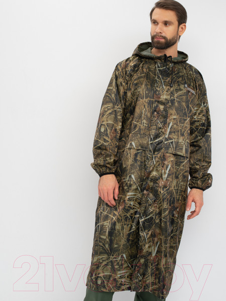 Изображение товара Плащ для охоты и рыбалки Huntsman Камыш Таффета PVC 48-50/ 176