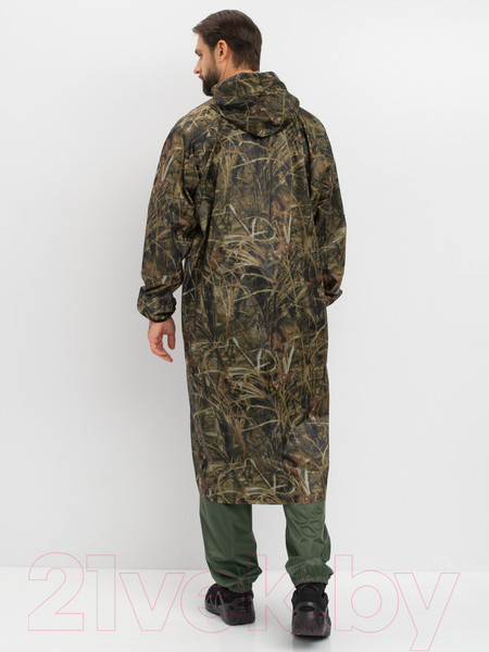 Изображение товара Плащ для охоты и рыбалки Huntsman Камыш Таффета PVC 48-50/ 176