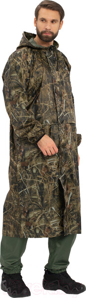 Изображение товара Плащ для охоты и рыбалки Huntsman Камыш Таффета PVC 52-54/182