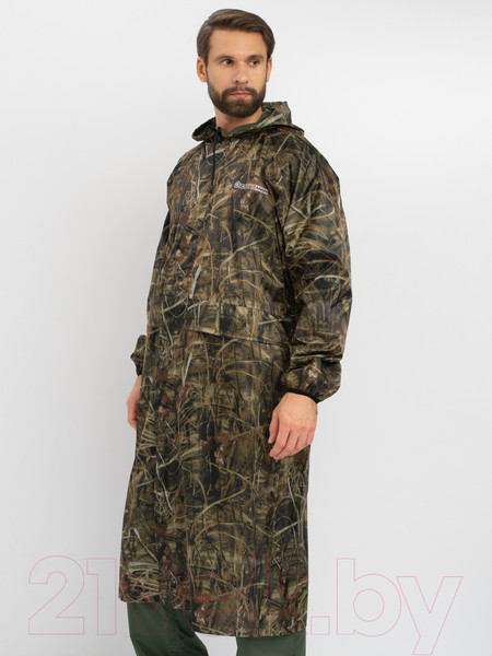 Изображение товара Плащ для охоты и рыбалки Huntsman Камыш Таффета PVC 52-54/182
