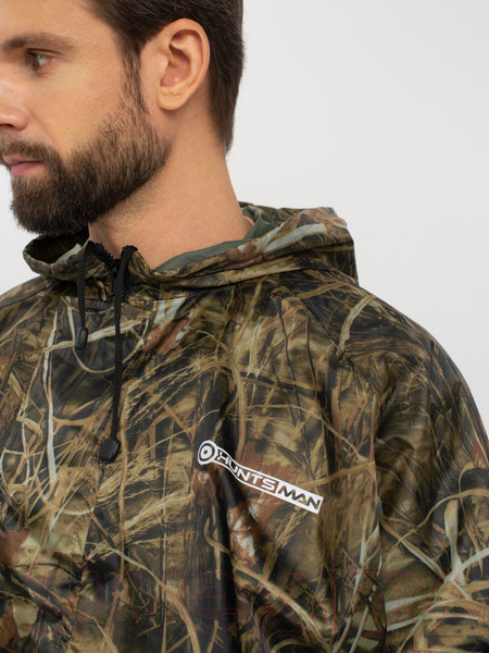 Изображение товара Плащ для охоты и рыбалки Huntsman Камыш Таффета PVC 52-54/182