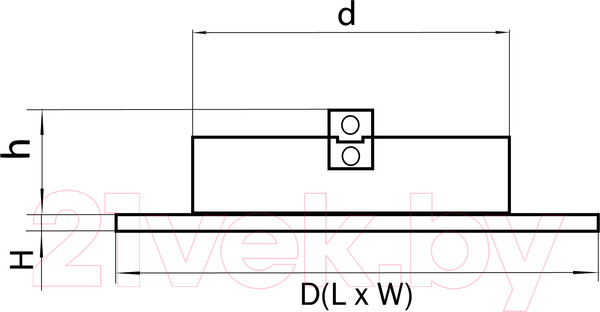 Изображение товара Точечный светильник Lightstar Intero 16 217607