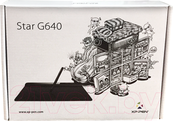 Изображение товара Графический планшет XP-Pen Star G640
