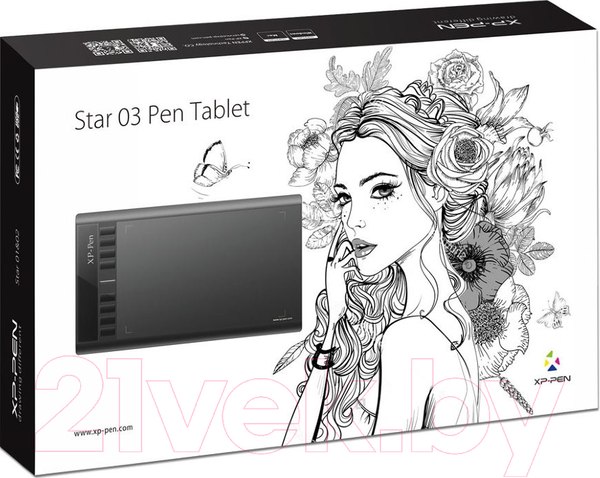 Изображение товара Графический планшет XP-Pen Star 03 V2