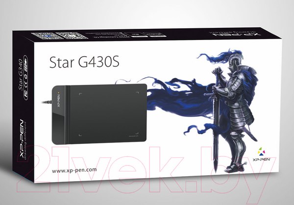 Изображение товара Графический планшет XP-Pen Star G430S