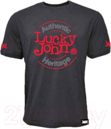 Изображение товара Футболка Lucky John AM-156-04 (XL, серый)