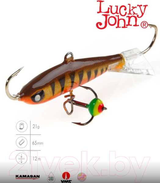 Изображение товара Балансир Lucky John Nordic 5 / 51501-41H (с тройником)