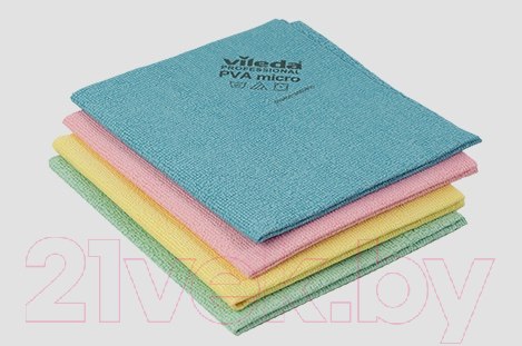 Изображение товара Салфетка хозяйственная Vileda ПВА микро 38x35 (красный)