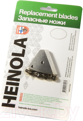 Изображение товара Набор ножей для ледобура Heinola EasyRun 110мм HLB5-110