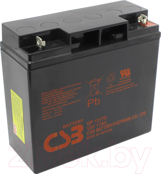 Изображение товара Аккумуляторная батарея CSB UPS GP12170
