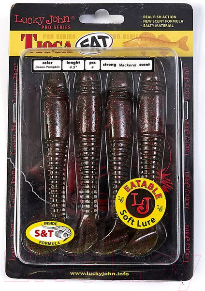 Изображение товара Мягкая приманка Lucky John Pro Series Tioga Fat / 140147-PA03 (4шт)