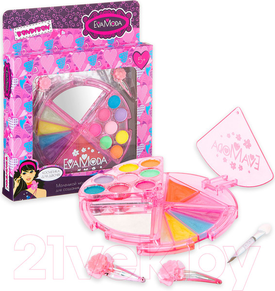 Изображение товара Набор детской декоративной косметики Bondibon Eva Moda ВВ2266
