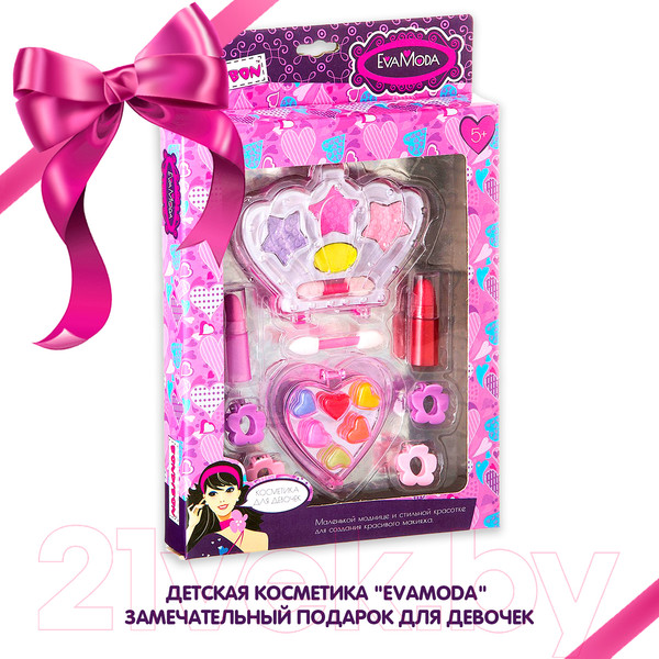 Изображение товара Набор детской декоративной косметики Bondibon Eva Moda ВВ2277