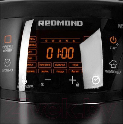 Изображение товара Мультиварка Redmond RMC-M96 (черный)