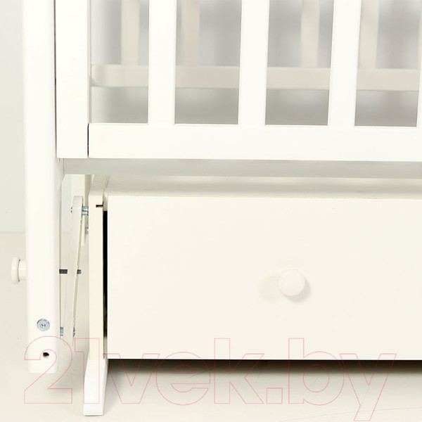 Изображение товара Детская кроватка Топотушки Сильвия-7 / 46 (белый)