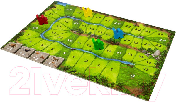 Изображение товара Настольная игра Мир Хобби Каркассон. Охотники и Собиратели (новая версия)