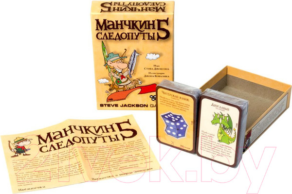 Изображение товара Дополнение к настольной игре Мир Хобби Манчкин 5. Следопуты 1328