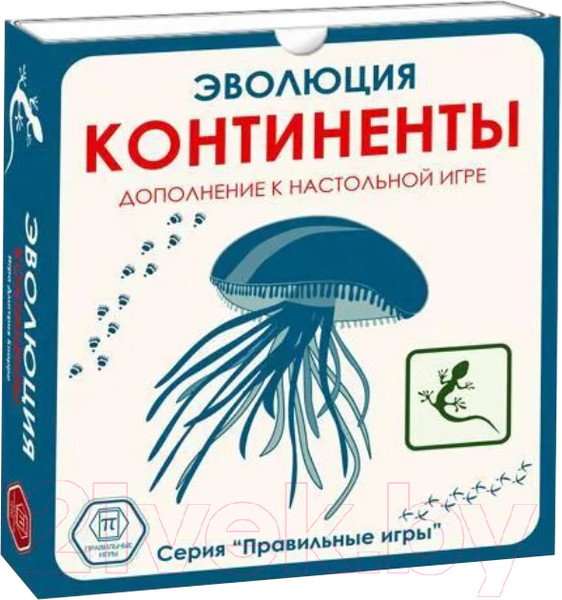 Изображение товара Дополнение к настольной игре Правильные Игры Эволюция / Evolution 13-01-03 (дополнение: Континенты)