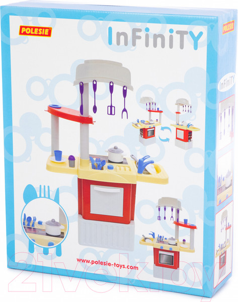Изображение товара Детская кухня Полесье Infinity basic №1 / 42279 (в коробке)