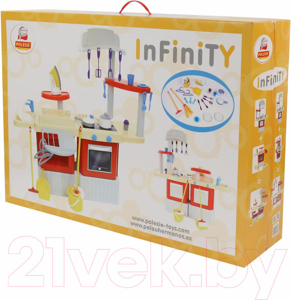 Изображение товара Детская кухня Полесье Infinity basic №4 / 42309 (в коробке)