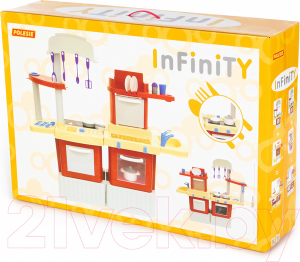 Изображение товара Детская кухня Полесье Infinity basic №5 / 42316 (в коробке)